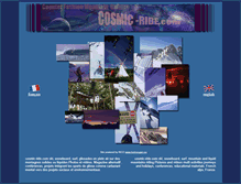 Tablet Screenshot of cosmic-ride.com